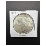 1923 Peace Silver Dollar Coin