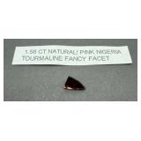 1.58 CT Natural Pink Tourmaline