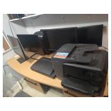 Computer Monitors, Printer, Scanner