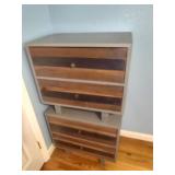 2 Moss Creek Gray Night Stands