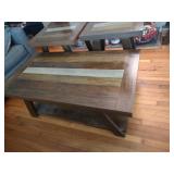 Cedar Creek Brown Cocktail Table & 2 End Tables