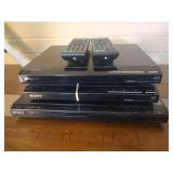 3 Sony DVD Players