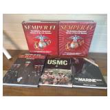 5 United States Marine Corps Books