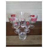 6 Beer Glasses