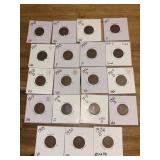 Collection of  Wheat Cents (1909-1936)