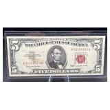 1963 $5 U.S. Red Seal Note