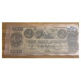 1862 $2 Note From Bank of Albion NY