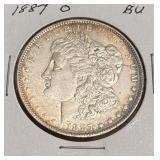 1887-O Morgan Silver Dollar BU