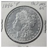 1896 'P' Morgan Silver Dollar