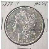 1878-S Morgan Silver Dollar
