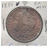 1899-O Morgan Silver Dollar