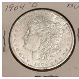 1904-O Morgan Silver Dollar BU