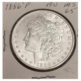 1886-P Morgan Silver Dollar MS-65