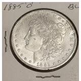 1885-O Morgan Silver Dollar BU