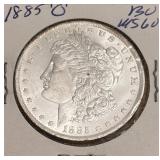 1885-O Morgan Silver Dollar BU MS 60