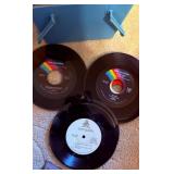 45 RPM Vinyl Records in Case