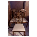 6 Wood Dining Chairs