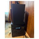 Karaoke Machine with CDs, Microphone, and Speakers