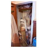 Closet Linen Lot with Accessories