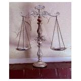 Ornate Metal Balance Scale