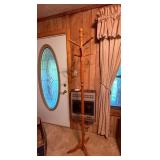 Wooden Freestanding Coat Rack