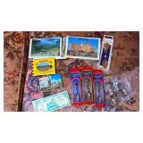 Vintage Postcards and Souvenir Spoons