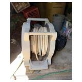 Electric Hose Reel with Mounted Handle