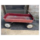 Red Metal Wagon