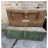 2 Vintage Tool Boxes, Including Craftsman Box