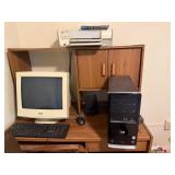 HP Pavilion a6600z Desktop Setup with GEM Monitor