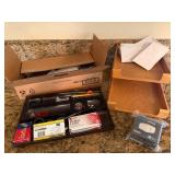 Office Supplies Bundle with Tray