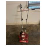 Mantis Tiller With Red Engine