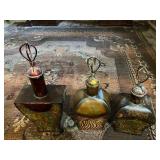Three Decorative Bottles
