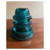Hemingray-45 Turquoise Insulator 4ï¿½