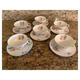 TH Pasadena Teacups & Saucers