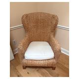 Sea Grass Wingback Chairï¿½29.5x24x41