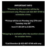 AUCTION INFO