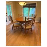 Wood Dining Set w/4 Chairsï¿½48ï¿½30.5