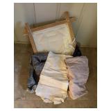 Fabric Bundle with Wooden Frameï¿½28ï¿½28