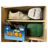 Golf Accessories and Adidas Shoes