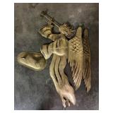 Vtg Angel Wall Decor 37ï¿½
