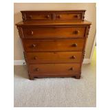 Vtg Wooden Chest of Drawers 41ï¿½x18ï¿½x46ï¿½