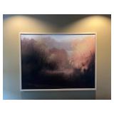 Framed Abstract Landscape Artwork 41.5ï¿½x31ï¿½