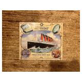 RMS Titanic Metal Sign Decor 15.5ï¿½x13.5ï¿½