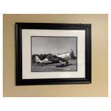 Framed WWII Aircraft Photograph 21ï¿½x17ï¿½