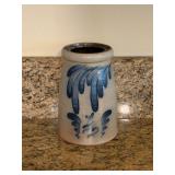 Rowe Pottery Works Stoneware Vaseï¿½7.75ï¿½ tall
