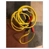 Yellow Jumper Cables with Clamps