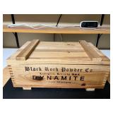 Black Rock Powder Co. Wood Box