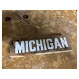 Wood Michigan Sign Handmade 6ï¿½ long