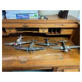 Vtg Model Military Aircraft Set 12ï¿½